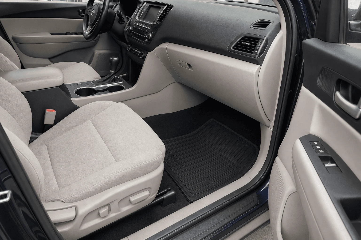 Interior Detailing after treatment
