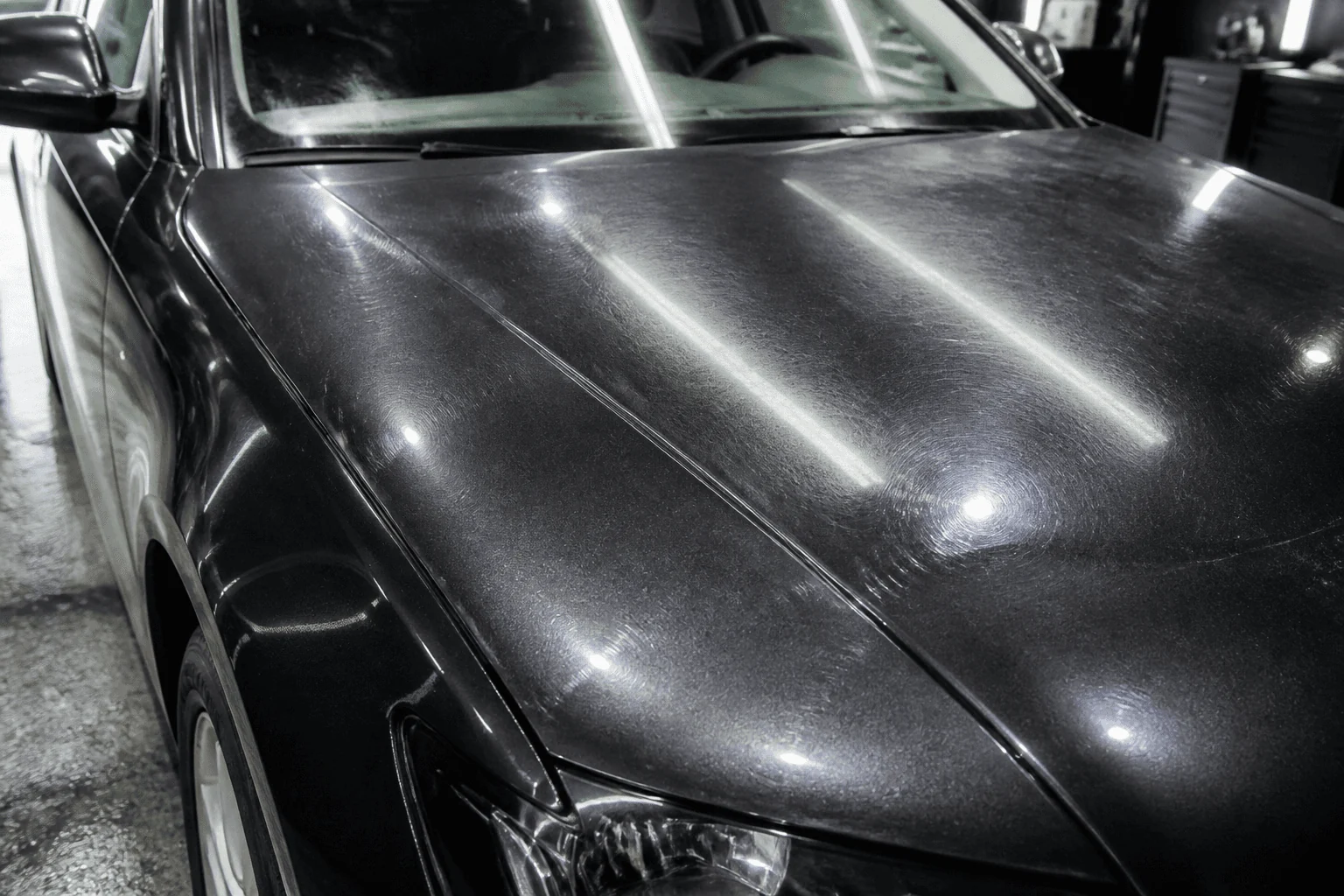 Paint Correction before treatment