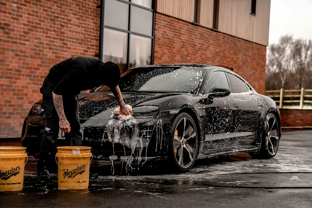 Detail Wash at the workshop