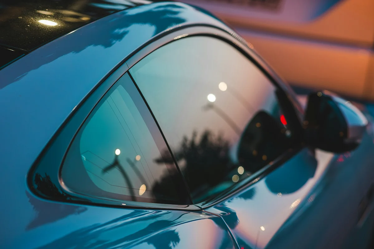 Window Tint at the workshop